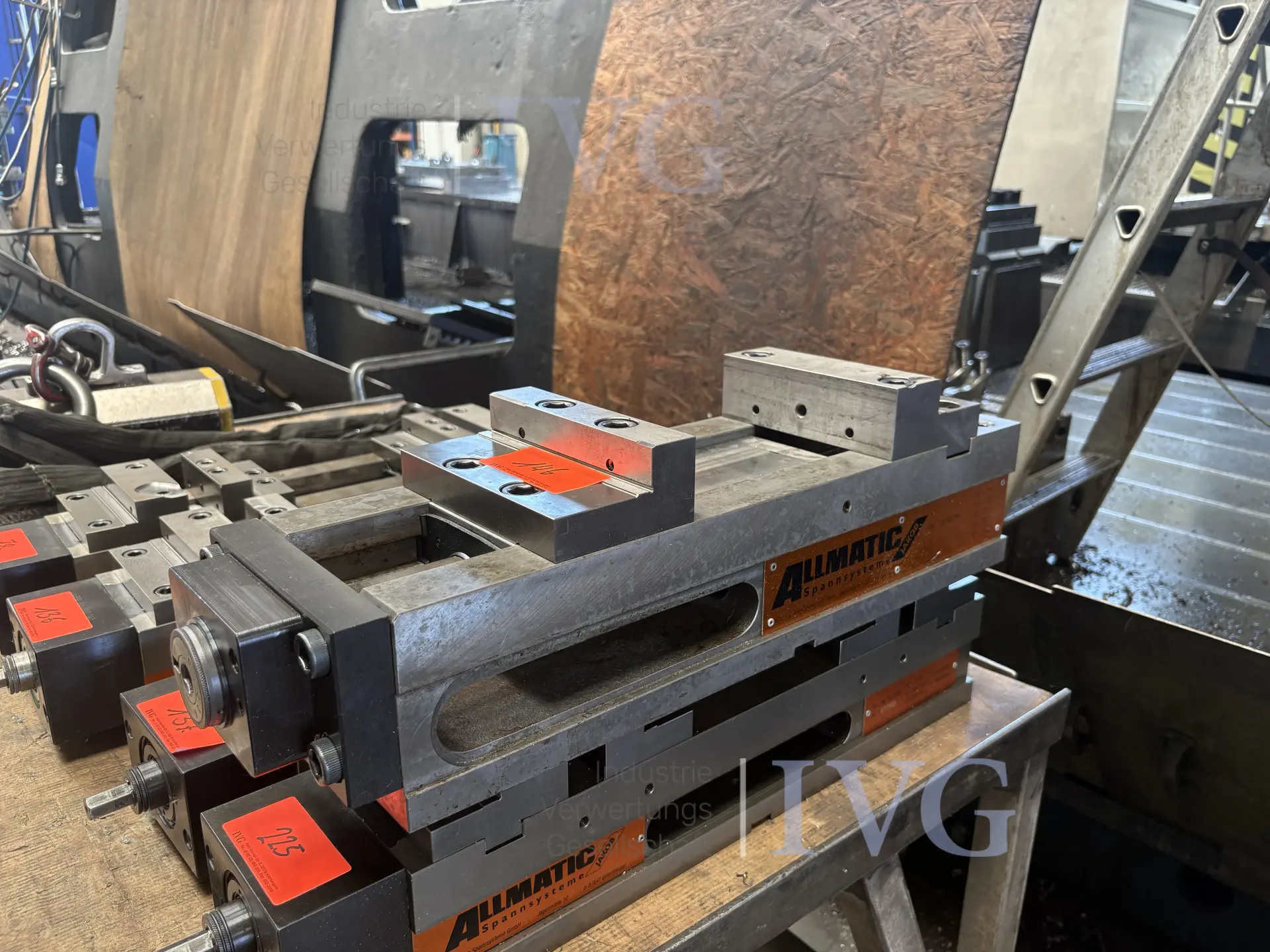 Maschinenschraubstock ALLMATIC LC 160/200